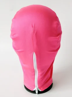 Couvre-chef en lycra et élasthanne avec fermeture éclair déguisement sexy et mignon pour femme idéal pour le cosplay ou le club