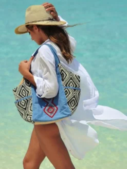 Couvre-maillot Courte Femme avec Manches Longues Unicolore