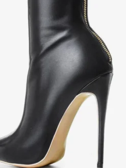Cuissardes femme talon haut bout pointu