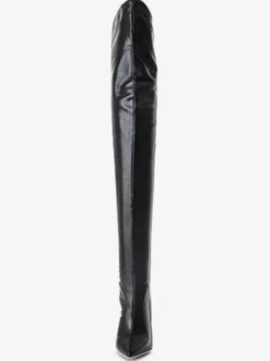 Cuissardes femme talon haut bout pointu