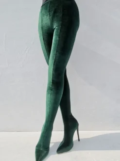 Cuissardes Pantalon À Talon Aiguille Pour Femmes Sexy