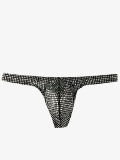 Culotte sexy homme slip lingerie pailleté homme