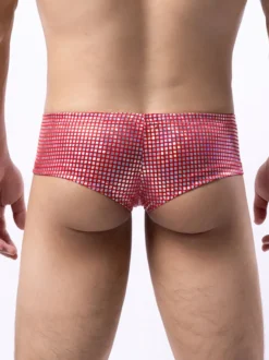 Culottes sexy pour hommes en polyester noir lingerie pour hommes
