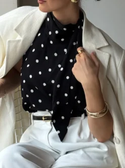 Débardeur noir à bretelles dos nu sans manches chic pour femmes