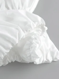 Débardeur rose sans bretelles plissé sexy dos nu en coton pour femme