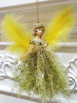 Décoration Ange Fête Polyester Fibre Noël Enfants Noël Déguisement Noël Cadeau Enfant