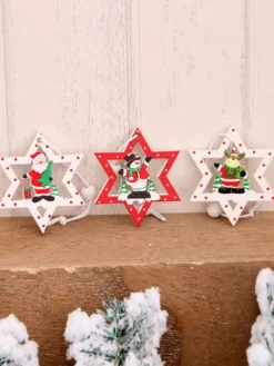 Décoration De Fête De Noël En Bois De Noël Déguisement Noël Cadeau Enfant