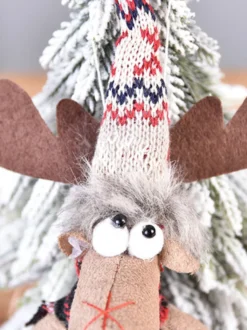 Décorations Poupée Renne Pendentif En Fibre De Polyester De Noël Déguisement Noël Cadeau Enfant