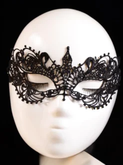 Dentelle Sexy Masque Féminin Halloween Out Bandeau Sur L'œil Noir Déguisement Carnaval