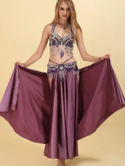 Ensemble de danse du ventre 3 pièces pour femme