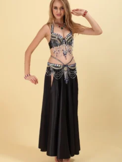 Ensemble de danse du ventre 3 pièces pour femme