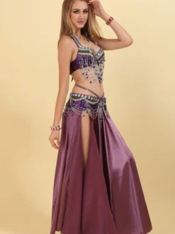 Ensemble de danse du ventre 3 pièces pour femme