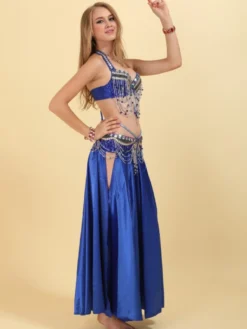 Ensemble de danse du ventre 3 pièces pour femme