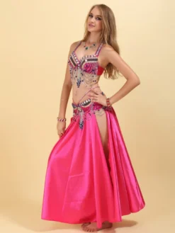 Ensemble de danse du ventre 3 pièces pour femme