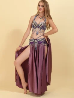 Ensemble de danse du ventre 3 pièces pour femme