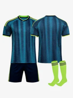 Ensemble de maillots de football personnalisés 3 pièces pour enfants domicile Colombie 2026