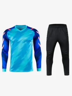 Ensemble Maillot De Football Respirant Homme Manches Longues Flocage Personnalisé