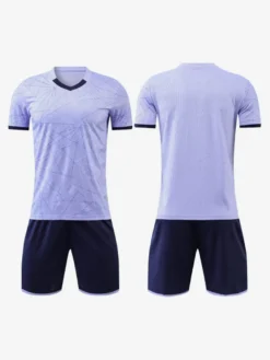 Ensemble Maillot De Football Respirant Homme Sport Flocage Personnalisé Vert