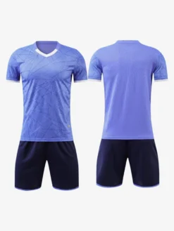 Ensemble Maillot De Football Respirant Homme Sport Flocage Personnalisé Vert