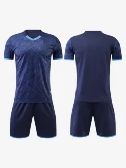 Ensemble Maillot De Football Respirant Homme Sport Flocage Personnalisé Vert