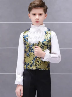 Ensemble rétro Palace Halloween pour enfants gilet et pantalon pour enfants