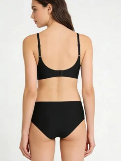 Ensembles soutien-gorge et culotte 2 pièces de lingerie verte
