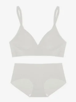 Ensembles soutien-gorge et culotte 2 pièces de lingerie verte