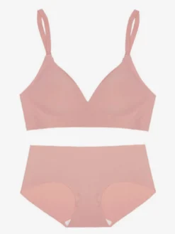 Ensembles soutien-gorge et culotte 2 pièces de lingerie verte