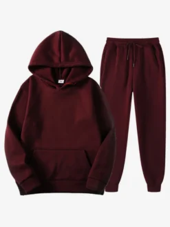 Ensemble Vêtements De Sport Hommes À Capuche Confortable