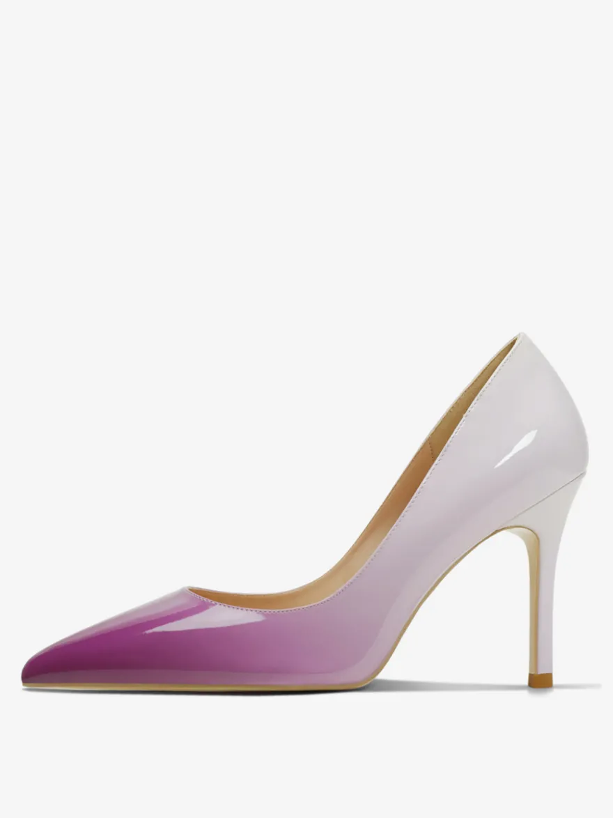 Escarpins de soirée formels pour femmes bout pointu talons aiguilles
