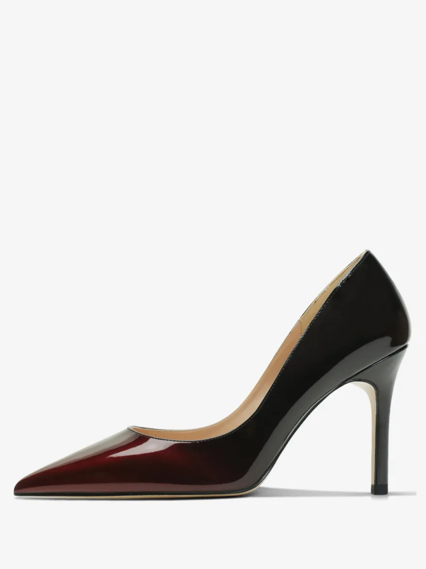 Escarpins de soirée formels pour femmes bout pointu talons aiguilles