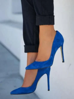 Escarpins femme talon haut bout pointu