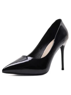 Escarpins Femme à Talons Hauts avec Bout Pointu Unicolore