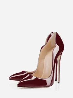 Escarpins femme vernis à talon haut fin Chaussures sexy