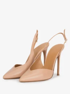 Escarpins habillés pour femmes Slingback Desinged Bout pointu Talons hauts