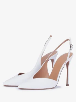 Escarpins habillés pour femmes Slingback Desinged Bout pointu Talons hauts