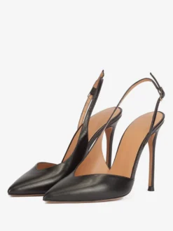 Escarpins habillés pour femmes Slingback Desinged Bout pointu Talons hauts