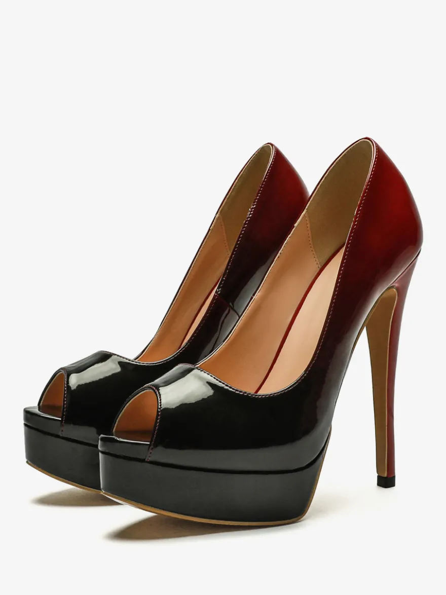 Escarpins sexy à talons hauts plateforme Chaussures femmes