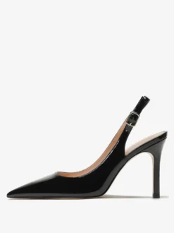 Escarpins à talons aiguilles boutons chaussures femmes