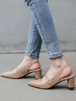 Escarpins à talons bas et bout pointu Escarpins à talons hauts Chaussures pour femmes