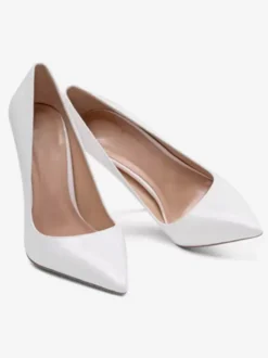 Escarpins à Talons Hauts avec Bout Pointu Unicolore