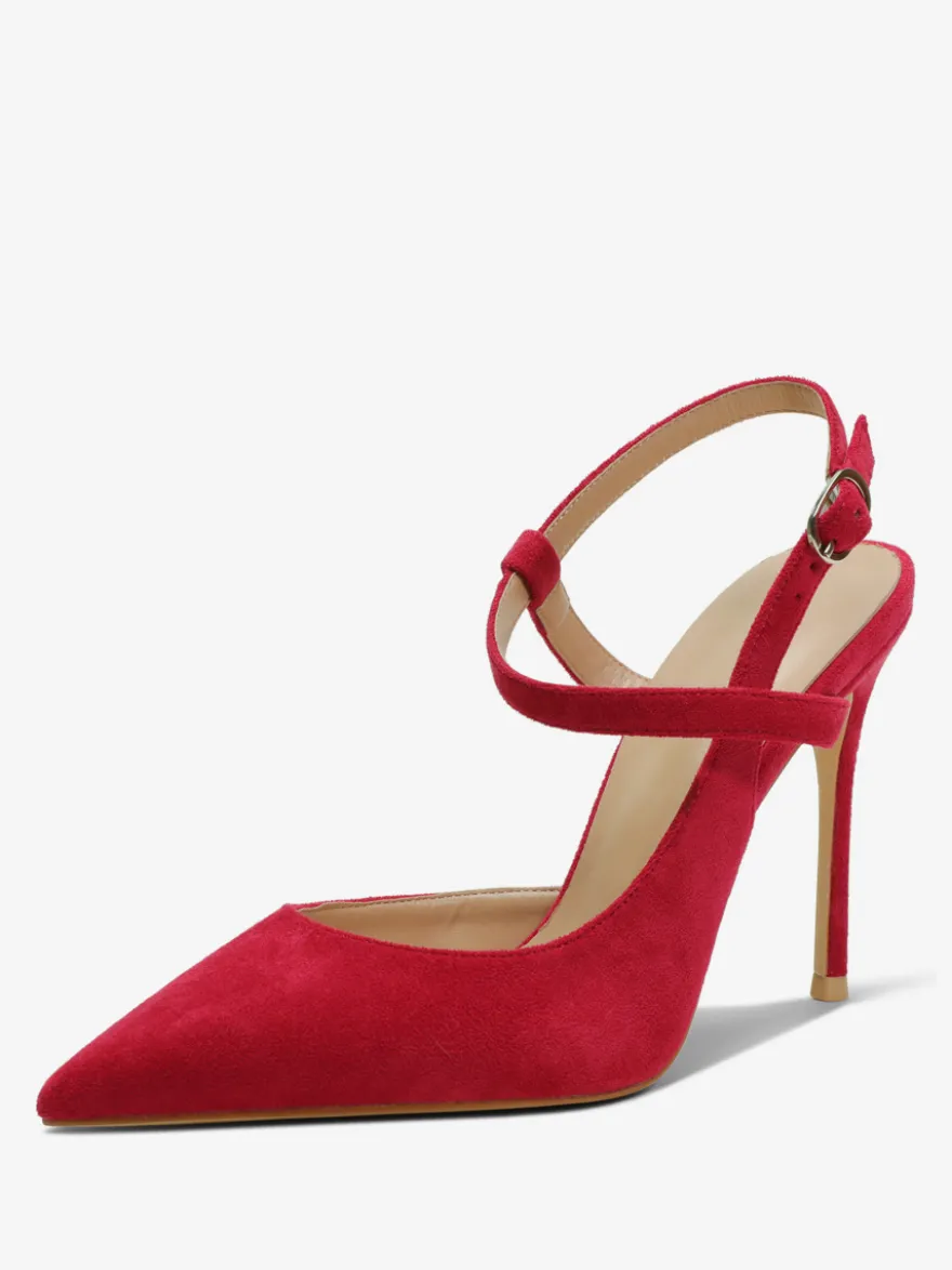 Escarpins Vernis Femmes À Talons Hauts À Bout Pointu Noirs