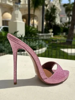 Femmes Quotidien Décontracté Chic Bout Pointu Talon Aiguille Escarpins PU Cuir