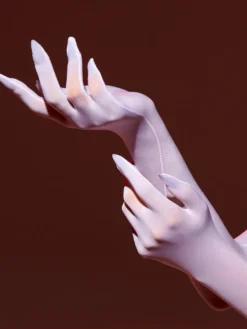 Gants blancs ultra-fins pour femmes gants soyeux et sexy