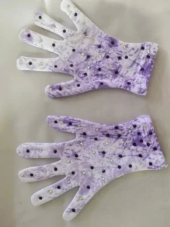 Gants de patinage violets