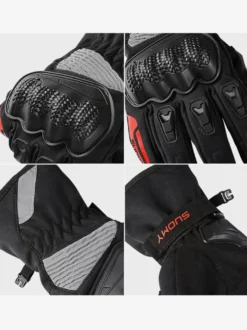 Gants En Polyester Hommes Vélo Escalade Gants De Randonnée Écran Tactile