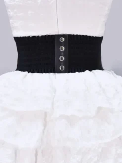 Gothique Lolita Accessoires Lacet Noir Dentelle Fibre Divers