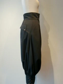Gothique Lolita Pantalon Œillets Noir Lolita Pantalons Déguisements