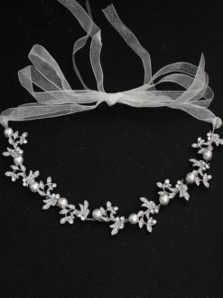 Guirlande de mariée couronne mariage argent