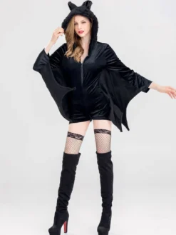 Halloween Costume Chauve-Souris Femmes Sexy Vampire Démon Cosplay Carnavals Combinaisons Déguisements Halloween